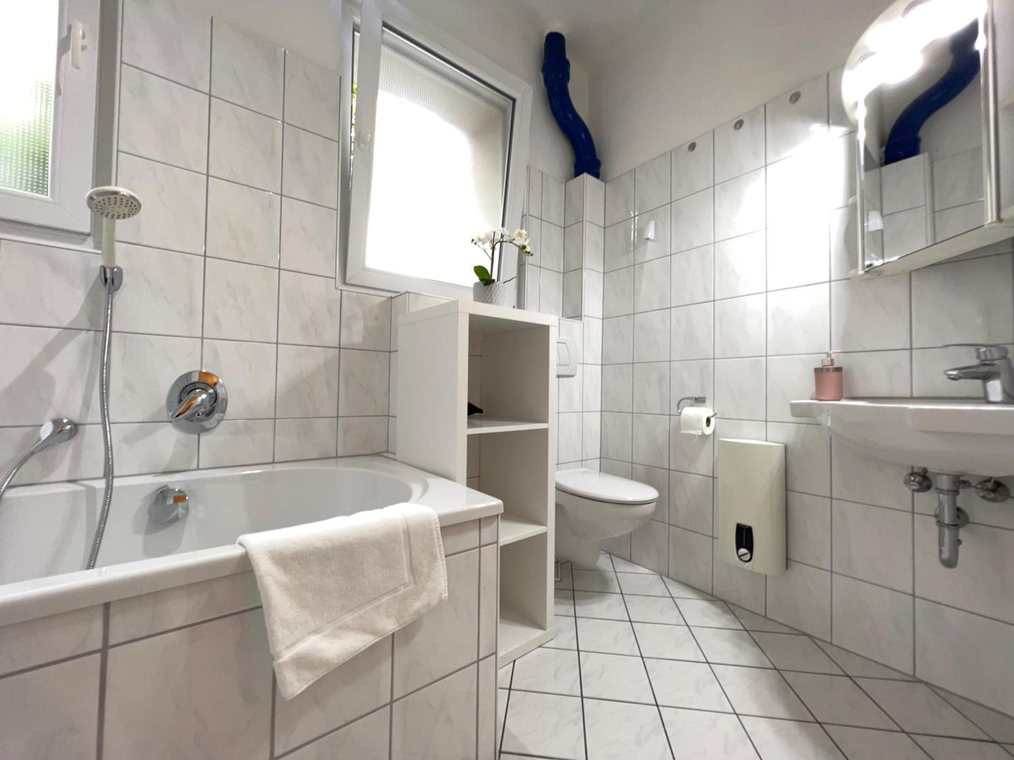 Uebernachten In Grosser Maisonette-Wohnung By Rabe Karlsruhe Bagian luar foto